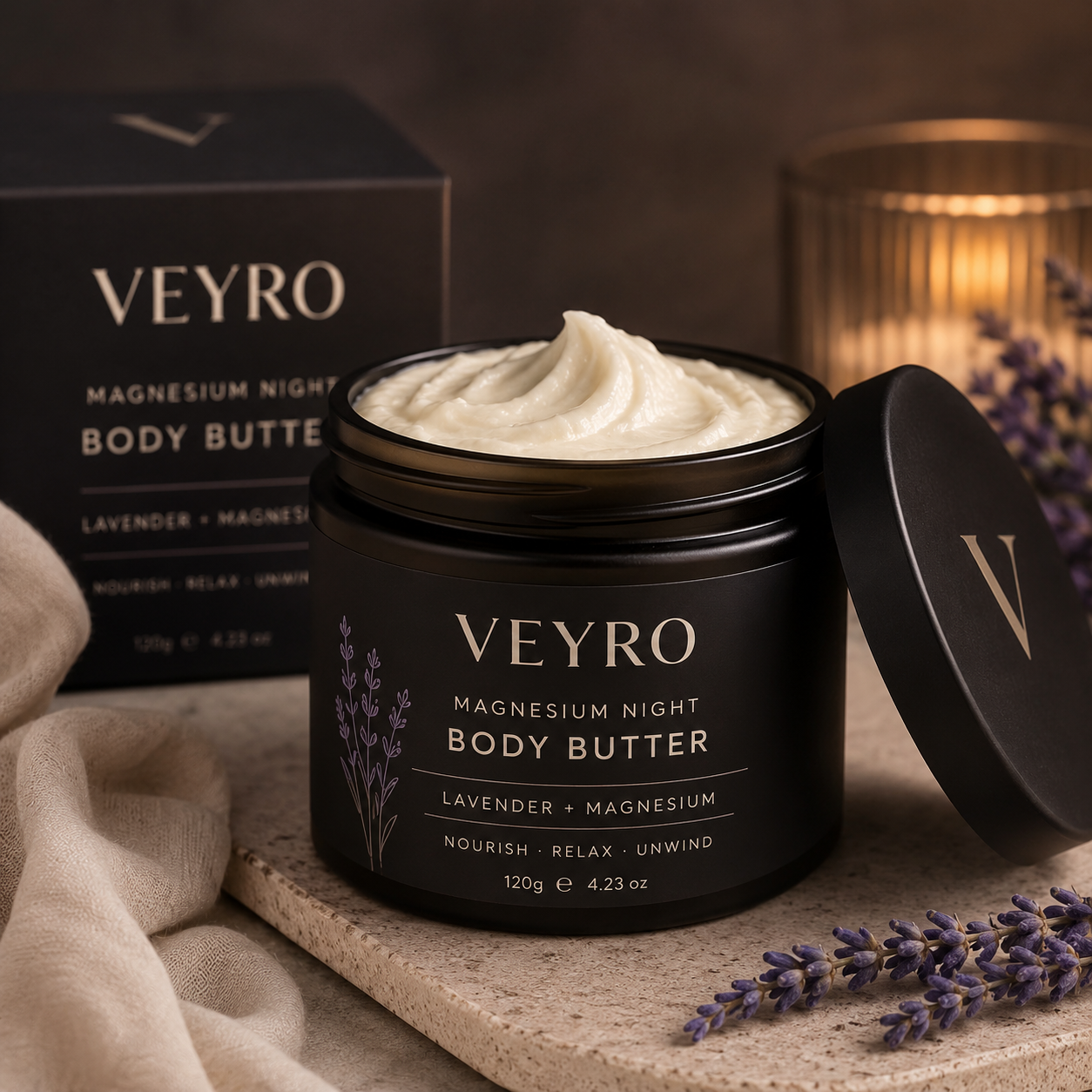 Veyro™ Magnesium Night Body Butter